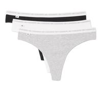 Tanga Lacoste String bianco grigio nero (3 unità) - XS