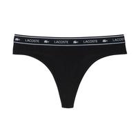 Intimo Lacoste Logo Stretch Cotton String 1P - black - Nero (M)