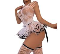 Intimo Modellante Body Intimo Donna Pizzo Blu Manica Lunga Completo Intimo Donna Body Intimo Bimba Intimo Hot da Donna Guam Pancia e girovita Green lingeri Completo Intimo Donna