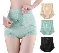 Intimo, Mutandina Modellante per la Pancia da Donna, a Vita Alta, Modellante per la Vita, Mutandine per la Pancia, Confezione da 3