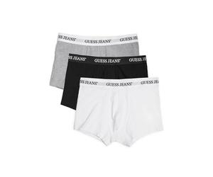 INTIMO PARIGAMBA Uomo GUESS JEANS M4BZ48 K6YW1 - 3 PACK TRUNK FN20 WHITE/BLACK/GREY