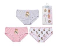 Intimo Real Madrid per Bambini e Bambine + Beauty Case Rotondo - Confezione di Intimo Morbido e Traspirante per Bambini.