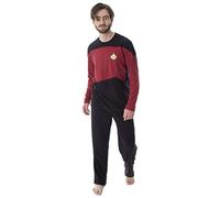 INTIMO Star Trek Next Generation - Costume da Uomo Picard Uniform Sleepwear Raglan And Pants Pajama, Picard, L