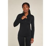 Icebreaker Merino Core Heavyweight Long Sleeve Base Layer Nero S Donna