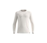 Intimo tecnico odlo merino 200 edizione 80 anni bianco uomo