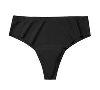 Intimo Toe Thong No More Toes & Front Wedgies Anti Wedgie Thong No Wedgie Protective Donna Biancheria intima, Nero , M
