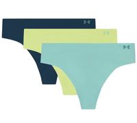 Intimo Under Armour UA Pure Stretch No Show 3P - Blu, Verde, Multicolore (M)