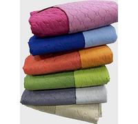 INTIMOEGIDIO Trapuntino Copriletto Double Face SINGOLO MATRIMONIALE UNA PIAZZA E MEZZA (1 Piazza e Mezza, Azzurro/Blu)