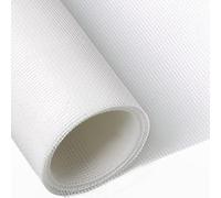 INTIRILIFE Rete antimosche Fibra di Vetro Bianca venduta al Metro, Larghezza 100 cm, Dimensione Maglia 1,2 mm - Zanzariera Resistente ai Raggi UV, zanzariera Porta Finestra in Rete