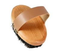 Intirilife Spazzola Corpo con Setole Naturali - 11.5 x 6.5 x 3.7 cm - Spazzola Massaggiante, Esfoliante con Crini di Cavallo, Spazzola da Bagno per la Pulizia della Pelle