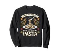 Into Girls And Guys But Also Really Into Pasta Felpa