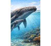 Into The Blue: A5 Lined Notebook