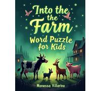 Into the Farm Word Puzzle for Kids