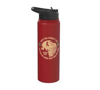 Into the Forest I Go Nature Lovers Parchi Nazionali Stainless Steel Insulated Water Bottle