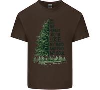 Into The Forest Maglietta Trekking Hiking Per Bambini Ragazzi E Ragazze