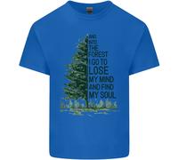 Into The Forest Maglietta Trekking Hiking Per Bambini Ragazzi E Ragazze