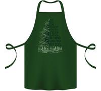 Into The Forest Outdoor Trekking Hiking Grembiule In Cotone 100% Biologico