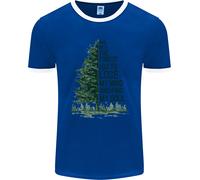 Into The Forest Outdoors Trekking Hiking Uomo Ringer T-Shirt FotL