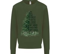 Into The Forest Outdoors Trekking Hiking Uomo Sweatshirt Jumper