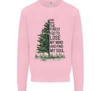 Into The Forest Outdoors Trekking Hiking Uomo Sweatshirt Jumper