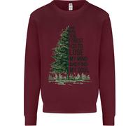 Into The Forest Outdoors Trekking Hiking Uomo Sweatshirt Jumper