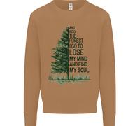 Into The Forest Outdoors Trekking Hiking Uomo Sweatshirt Jumper