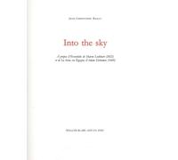 Into the sky: A propos d'Eventide de Sharon Lockart (2022) et de La fuite en Egypte d'Adam Elsheimer (1609)