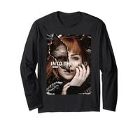 Into The Wild Fox Girl - Japan Aesthetic Vaporwave Anime Maglia a Manica