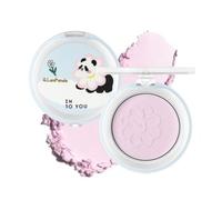 INTO YOU - M Lan Panda Mini Pressed Powder - 3 Shades #MN02 Soft Misty Lilac - 3.5g