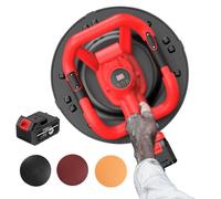 Intonacatrice elettrica da parete, strumento portatile per levigare il cemento, con display LCD e 9 velocità regolabili per una facile finitura delle pareti