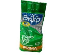 INTONACO BASE GESSO K2 LINEA BRIKO 4KG IDEALE PER LAVORI DI LISCIATURA