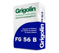 Intonaco di finitura di colore bianco per interni ed esterni-Fg56 b-25kg