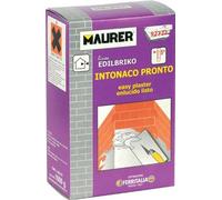 Intonaco Pronto Maurer Kg.5 per Incollaggio di piastrelle, gres e ceramiche
