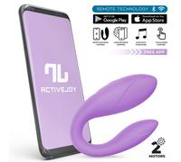 InToYou App Series Couple Toy with App Premium Silicone Lavender