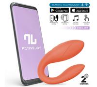 InToYou App Series Couple Toy with App Premium Silicone Salmon