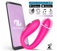 InToYou App Series Couty 360 Swinging & Vibrating Couple Toy with App Pink