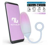InToYou App Series Vibrating Egg with App Double Layer Silicone Purple-Blue