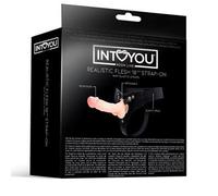 INTOYOU BDSM LINE MISTRESS STRAP-ON CON DILDO DE SILICONA DE 18CM