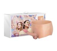 INTOYOU - dildo realistico con cintura (color carne)