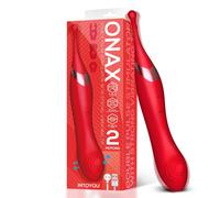 InToYou Onax Double Pulse Stimulator with Strong Vibrating Tip Red