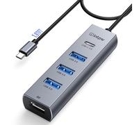 intpw Hub da USB C a USB A, 5 porte di tipo C, hub USB 3.0, 5 Gbps, in alluminio, multiporta, hub USB C per laptop, Mac, iPad, PC (5 in 1, BC))