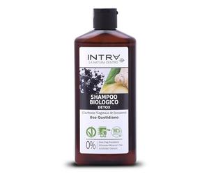 Intra - Carbone Vegetale & Zenzero Shampoo Biologico Detox 250 ml unisex