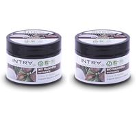 INTRÀ Cocco & Karité Maschera Capelli Nutriente Bio & Vegan - 250 ml, Neutro (Confezione da 2)