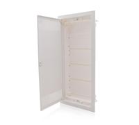 Intratec ripartitore di comunicazione a incasso, IP40 - Distribuzione multimediale per casa connessa, serie DIXBOX-XT, armadio per sistemi multimediali, 717 x 346 x 92 mm, bianco