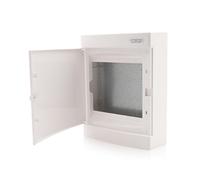 Intratec ripartitore di comunicazione a parete, IP40 - Distribuzione multimediale per casa connessa, armadio per sistemi multimediali, 287 x 361 x 112 mm, bianco