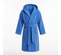 INTRECCI Accappatoio Bambino e Bambina, Accappatoio Spugna di Cotone, 4/6 Anni, Assorbente, Morbido, per Pelli Sensibili, Certificato Oeko-Tex. Colore: Blu