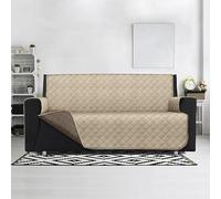 INTRECCI Copridivano 4 Posti, Copridivano con Braccioli, Antimacchina, Elasticizzato, Telo Copridivano, Double Face, Impermeabile, Protegge da Macchie e Sporco, Facile da Lavare.