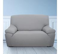 INTRECCI Copridivano Elasticizzato 2 Posti, Tessuto Morbido, per Schienale 160 cm e Braccioli 170 cm, Lavabile in Lavatrice, Moderno, con Busta Salvaspazio