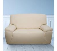 INTRECCI Copridivano Elasticizzato 3 Posti, Tessuto Morbido, Schienale 200 cm e Braccioli 220 cm, Lavabile in Lavatrice, Moderno, con Busta Salvaspazio