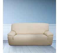 INTRECCI Copridivano Elasticizzato 4 Posti, Tessuto Morbido, Schienale 265 cm e Braccioli 305 cm, Lavabile in Lavatrice, Moderno, con Busta Salvaspazio